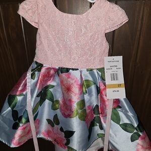 Rare edition 3t floral dress new with tag